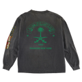 Paradise NYC God Bless Paradise L/S T-Shirt Vintage Black