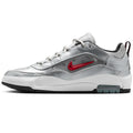 Nike SB Air Max ISHOD Premium Shoe Metallic Silver/Varsity Red