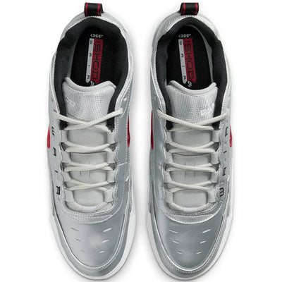 Nike SB Air Max Ishod Premium Metallic Silver/Varsity Red