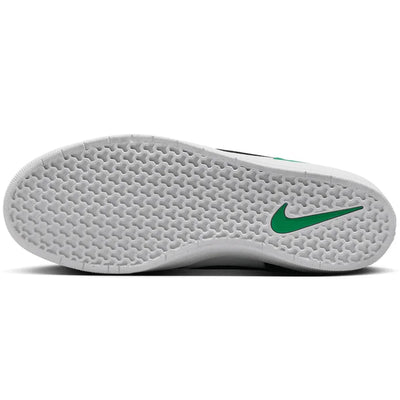 Nike SB Force 58 Shoe White/Black/Stadium Green