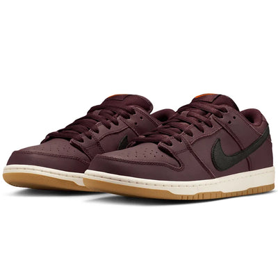 Nike SB Dunk Low Pro ISO  Burgundy Crush Shoe (Burgundy Crush/Black/Mystic