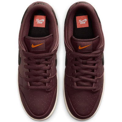 Nike SB Dunk Low Pro ISO  Burgundy Crush Shoe (Burgundy Crush/Black/Mystic
