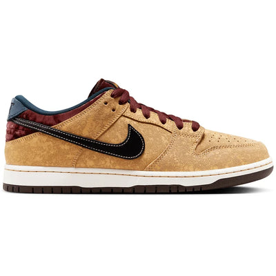 Nike SB Dunk Low Pro City Of Cinema Shoe Celestial Gold/Black/Red