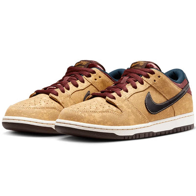 Nike SB Dunk Low Pro City Of Cinema Shoe Celestial Gold/Black/Red