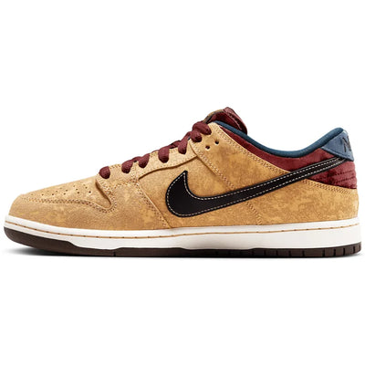 Nike SB Dunk Low Pro City Of Cinema Shoe Celestial Gold/Black/Red