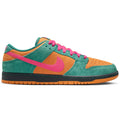 Nike SB Dunk Low Pro Shoe Green Noise/Watermelon/Curry