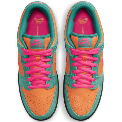 Nike SB Dunk Low Pro Shoe Green Noise/Watermelon/Curry