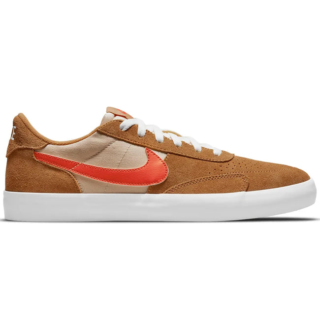 Nike SB Heritage Vulc Shoe Flax/College Orange/Oatmeal