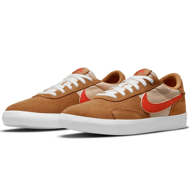 Nike SB Heritage Vulc Shoe Flax/College Orange/Oatmeal