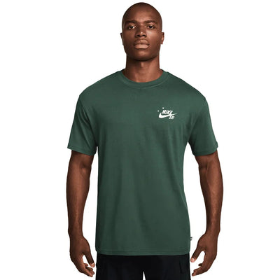 Nike SB Max 90 Brooklyn Banks Skate Tee forest Green