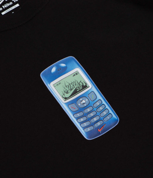 Nike SB Phone Tee Black