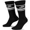 Nike SB Everyday Essential Crew sock Black w White 3 pack