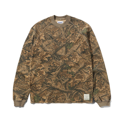 Butter Goods Waffle L/S Top Forest Camo