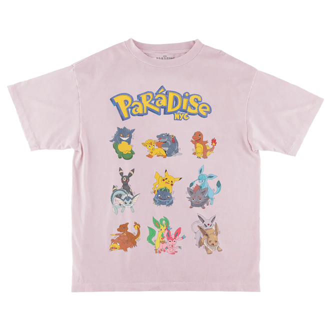 Paradise NYC Poke-Dise T-Shirt Light Pink