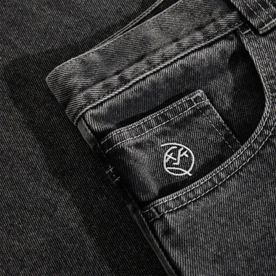 Polar Big Boy Pants Silver Black