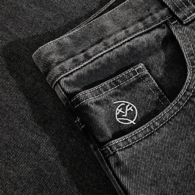 Polar Big Boy Pants Silver Black