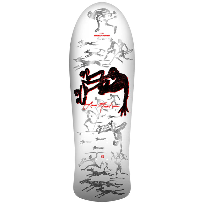 Powell Peralta Bones Brigade Lance Mountain Series 17 Deck  9.90" White