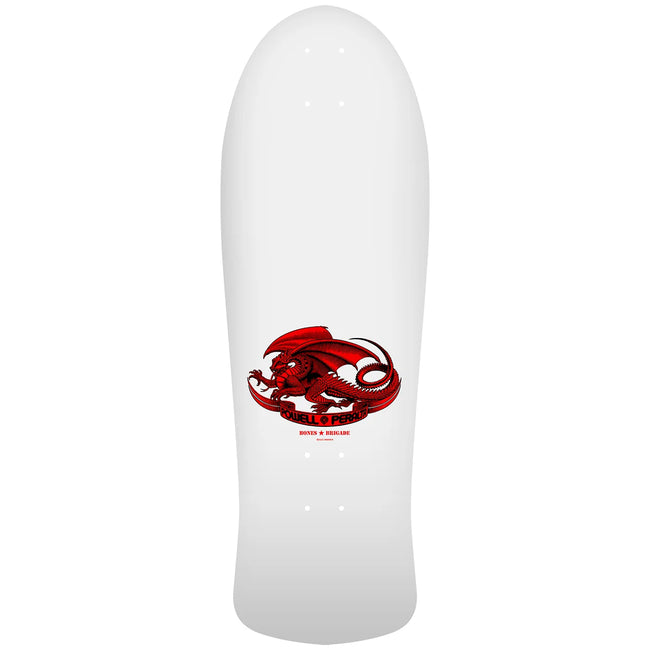 Powell Peralta Bones Brigade Lance Mountain Series 17 Deck  9.90" White