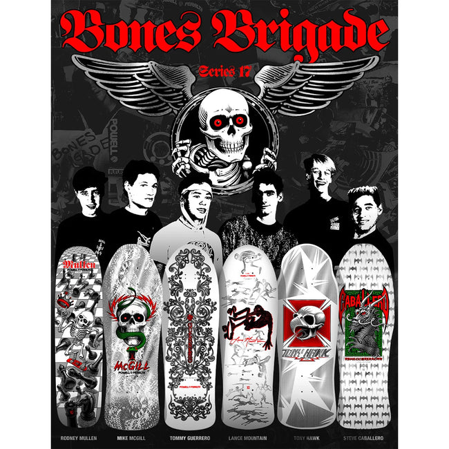 Powell Peralta Bones Brigade Mike Mcgill Series 17  Deck 10" White