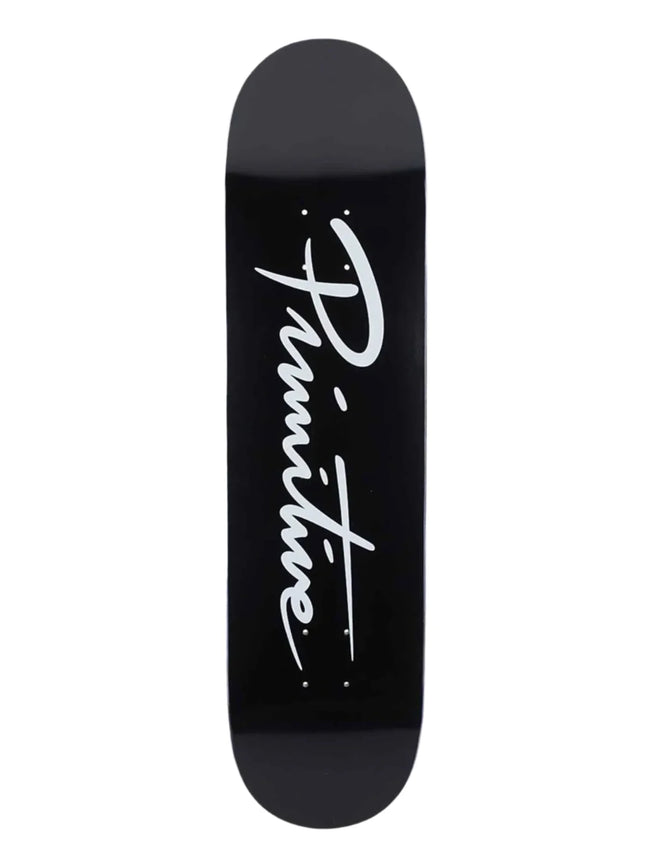 Primitive  Neuvo Script Deck Black 8.0"