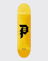 Primitive Dirty P Deck 8.38" Yellow