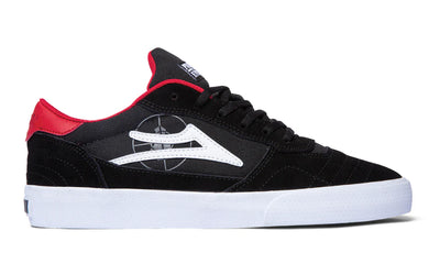 Lakai X Public Enemy Cambridge Shoe Black/Red