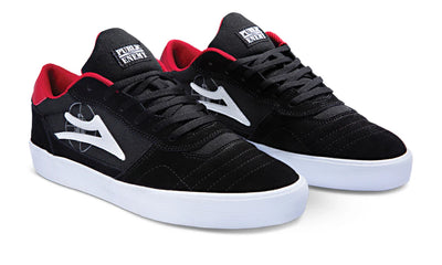 Lakai X Public Enemy Cambridge Shoe Black/Red