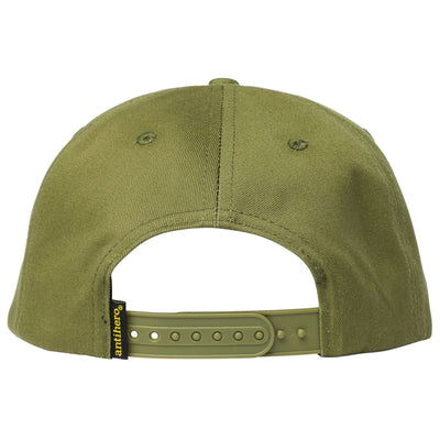 Antihero  Coat Of Arms Snapback Cap Olive Green