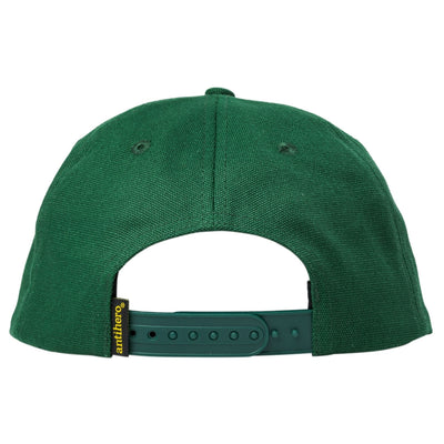 Antihero Out Of Order Snapback Forest Green