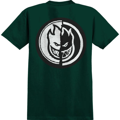 Spitfire YinYang Pocket T-Shirt Forest Green