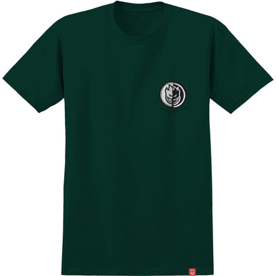 Spitfire YinYang Pocket T-Shirt Forest Green