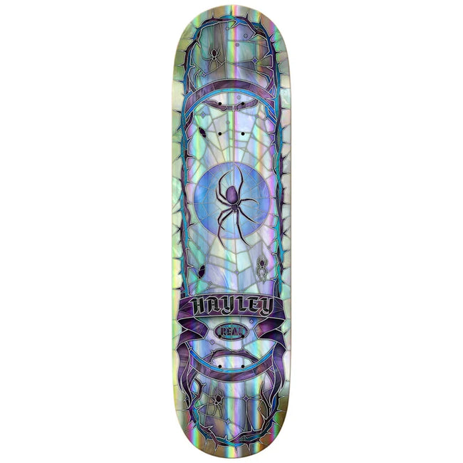 Real Hayley Rainbow Holographic Cathedral  Deck 8.25