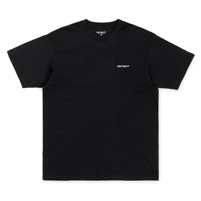 Carhartt Scripot Embroidery T Shirt Black