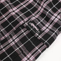 Yardsale Shoreline Plaid Shorts Black/Pink