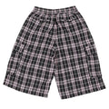 Yardsale Shoreline Plaid Shorts Black/Pink