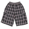 Yardsale Shoreline Plaid Shorts Black/Pink