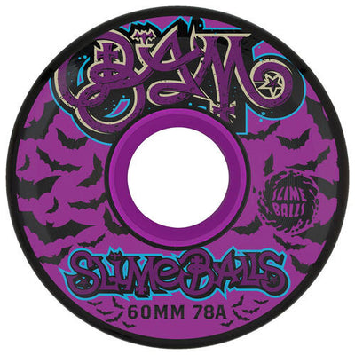 Slime Balls Bam Margera Hardline Wheels 60mm 78a Black