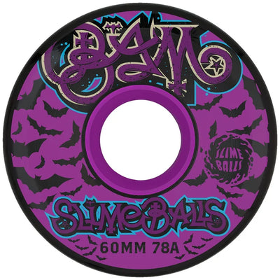 Slime Balls Bam Margera OG Wheels Black 60mm 78a
