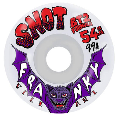 Snot  Franky Villani Conical Clear Wheels 54mm 99a