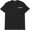 Spitfire Burnout Pocket Tee Black