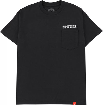 Spitfire Burnout Pocket Tee Black