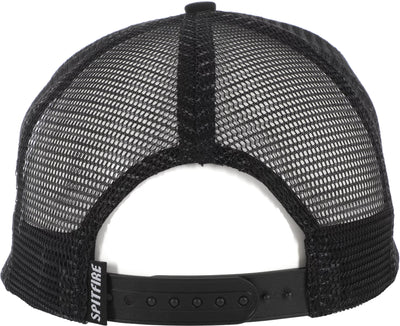 Spitfire Burnout Trucker Cap Black