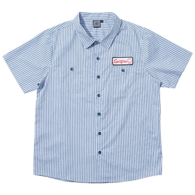 Spitfire Wheels Chrome Venom S/S Shirt Blue/Navy