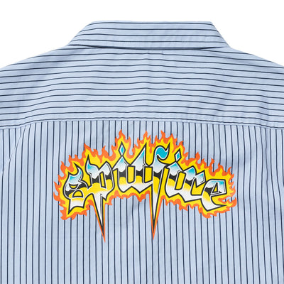 Spitfire Wheels Chrome Venom S/S Shirt Blue/Navy