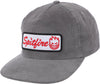 Spitfire Courier Patch Snapback Cap Corduroy Charcoal