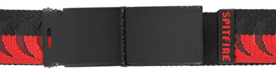Spitfire Eternal Crescent Jacquard Web Belt Black/Red