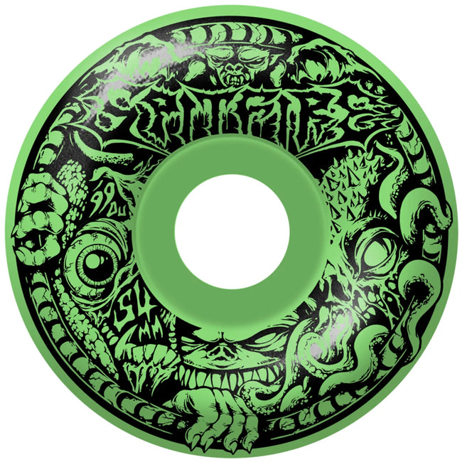 Spitfire Formula Four Demon Gate Wheels Radial Full 99D 54mm