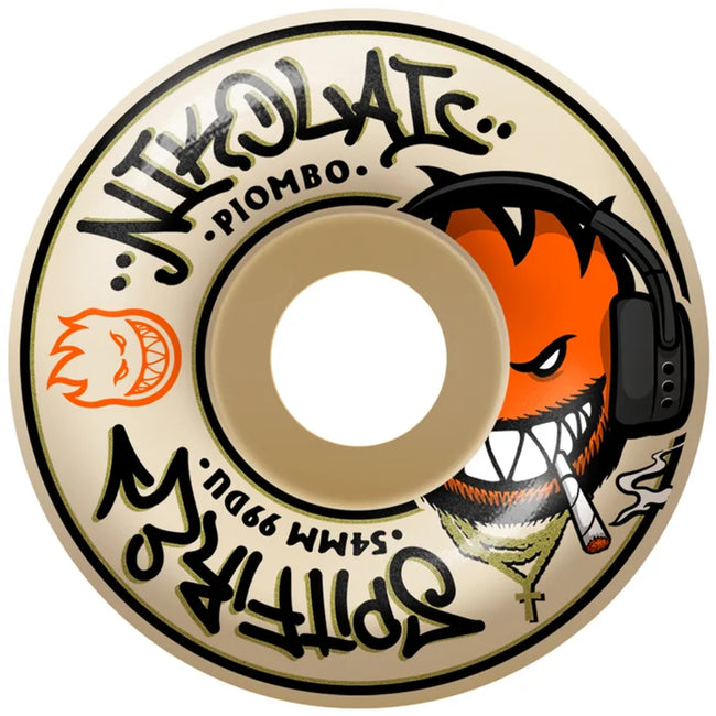 Spitfire Nikolai Piombo Pro Edition Formula 4 Classic  Wheels 52mm/99d