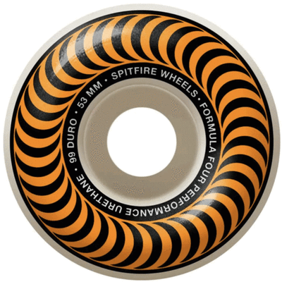 Spitfire Wheel F499 53 Classic Wheel Orange