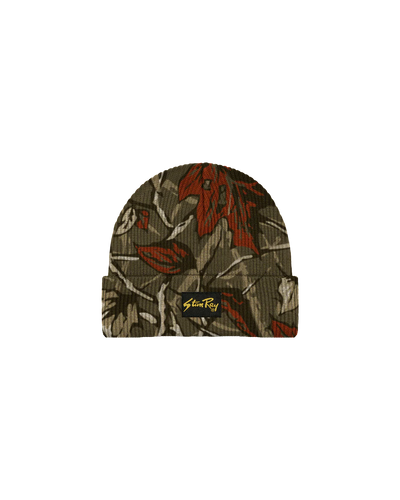 Stan Ray Label Cuff Beanie - Oak Camo